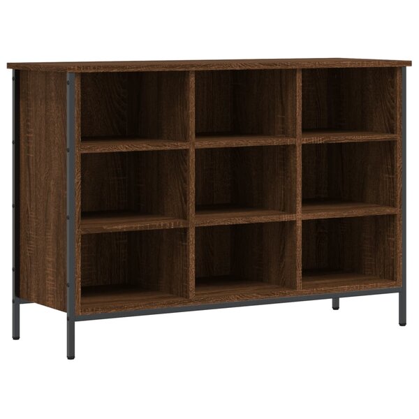 vidaXL Armoire à chaussures chêne marron 100x35x70cm bois d'ingénierie