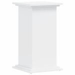 vidaXL Support pour plantes blanc 33x33x60 cm bois d'ingénierie