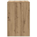 vidaXL Bureau chêne artisanal 60 x 50 x 76 cm Bois d'ingénierie