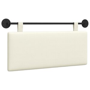 vidaXL Tête de lit suspendue Tissu en velours côtelé