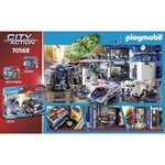 Playmobil - 70568 - police poste de police et cambrioleur