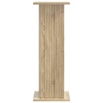vidaXL Support de Plante Chêne Sonoma 30 5 x 30 x 80 5 cm