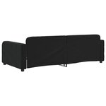 vidaXL Lit de repos sans matelas noir 90x190 cm velours