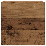 vidaXL Ensemble de meuble TV mural 8 Pièces vieux bois bois d'ingénierie