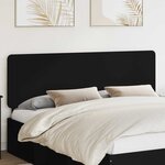 vidaXL Tête de lit Chêne noir 180 cm Bois d'ingénierie