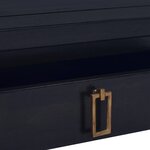 vidaXL Table basse Café noir clair 68x68x30 cm Bois d'acajou massif