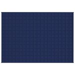 vidaXL Couverture lestée Bleu 140x200 cm 6 kg Tissu