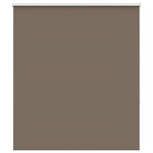 vidaXL Store enrouleur occultant café 140x175cm largeur du tissu