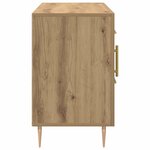 vidaXL Buffet chêne artisanal 100x36x60 cm bois d'ingénierie