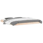 vidaXL Cadre de lit sans matelas 180x200 cm bois massif de pin