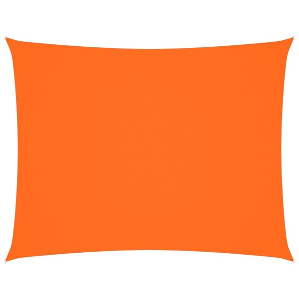 vidaXL Voile de parasol tissu oxford rectangulaire 3x4 m orange
