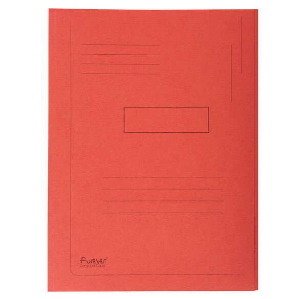 Chemise imprimée 2 Rabat FOREVER 280 rouge EXACOMPTA