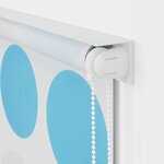 vidaXL Store roulant de douche 140x240 cm Cercle
