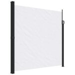 vidaXL Auvent latéral rétractable blanc 200x500 cm