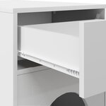 vidaXL Maison pour chat Blanc 72 x 42.5 x 70 cm Bois d'ingénierie