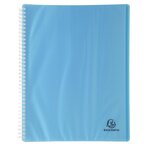 Porte vues reversible polypropylène rigide Linicolor® 60 vues A4 Aléatoire EXACOMPTA