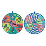 Schildkröt 970148 - Jeu de fléchettes souples  cible velcro avec 2 x 3 boules