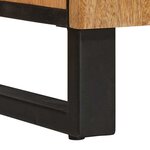 vidaXL Buffet avec tiroir Marron 40 x 33 x 75 cm Bois de mangue massif