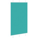vidaXL Store plissé vert pétrole 120x200cm largeur du tissu 119 4cm