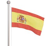 vidaXL Drapeau Espagne 90x150 cm