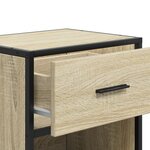 vidaXL Table de chevet chêne sonoma 40x31x50 cm bois d’ingénierie