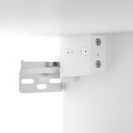 vidaXL Meubles TV 4 Pièces blanc 80x30x30 cm bois d'ingénierie