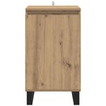 vidaXL Buffet Chêne artisanal 40 x 35 x 70 cm Bois d'ingénierie
