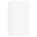vidaXL Ensemble de meuble TV 9 Pièces Blanc Bois d'ingénierie