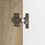 vidaXL Meuble TV Chêne Sonoma 150 x 31 x 47 cm Bois d'ingénierie