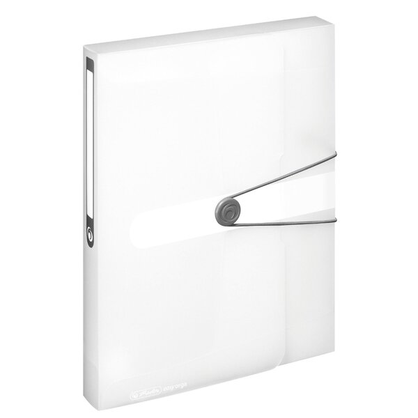 Chemise rangement easy orga to go, blanc opaque A4 HERLITZ