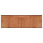 vidaXL Tapis rectangulaire marron 60x200 cm bambou
