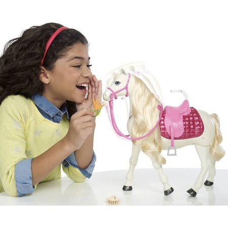 Barbie dream cheval et poup e de jouet frv36 La Poste