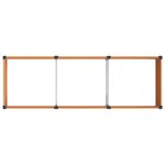 vidaXL Jardinière surélevée Marron 300 x 100 x 91 cm