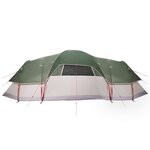 vidaXL Tente à dôme 11 personnes vert imperméable