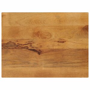 vidaXL Dessus de table 70x50x2 5 cm rectangulaire bois massif manguier
