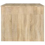 Vidaxl table basse chêne sonoma 80x50x40 cm bois d'ingénierie