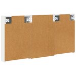 vidaXL Ensemble de Meubles de Salle de Bain 3 Pièces 120 x 10 5 x 60 5 cm