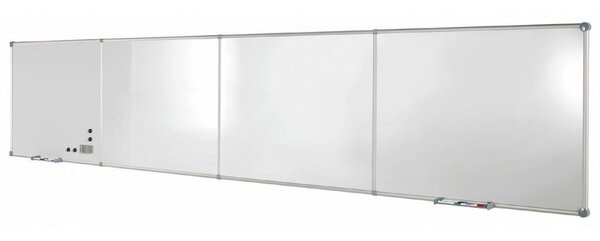 Tableau blanc continu 90x120 module d'extension paysage Gris MAUL