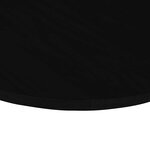 vidaXL Dessus de table 80x40x2 cm bois de chêne massif ovale