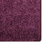 vidaXL Tapis à poils souples antidérapant 115x170 cm Violet