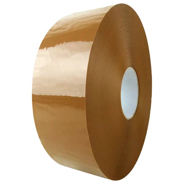 Ruban adhésif polypropylène polyvalent 4 rouleaux – Colle renforcée 75 mm x 1000 m Havane – Bulteau Systems