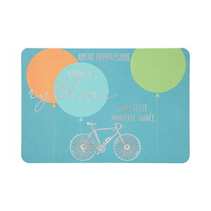 Carte de voeux - anniversaire - garde le rythme pour cette nouvelle année