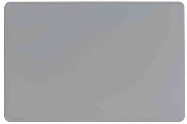 Sous-main Antidérapant 530 x 400 mm Bords Rainurés Gris DURABLE