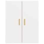 vidaXL Armoire murale suspendue Blanc 69 5x34x90 cm