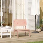 vidaXL Chaise de jardin 60x52 5x72 cm bois massif de douglas