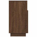 vidaXL Tables de chevet 2 Pièces avec 2 tiroirs chêne marron 36x36x68 cm