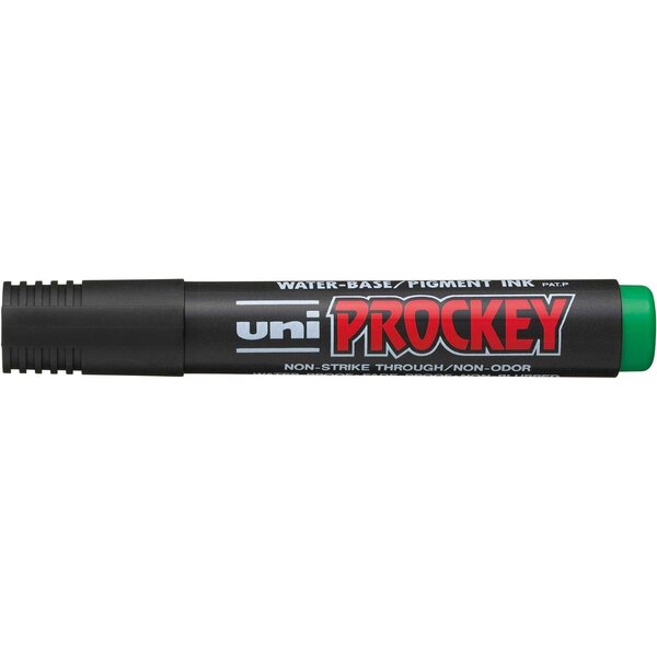 Marqueur PROCKEY PM122 Pointe conique moyenne 1 8 - 2 2mm Vert x 12 UNI-BALL