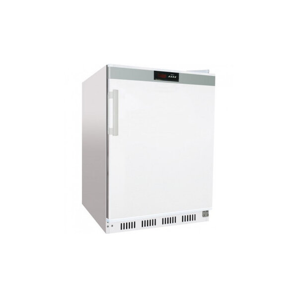 Armoire réfrigérée blanche -18/-24°c gaz r600a - r600a - acier1605pleine x604x855mm