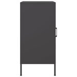 vidaXL Buffet noir 36x39x79 cm acier