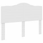 vidaXL Tête de lit Blanc 140 cm Bois d'ingénierie
